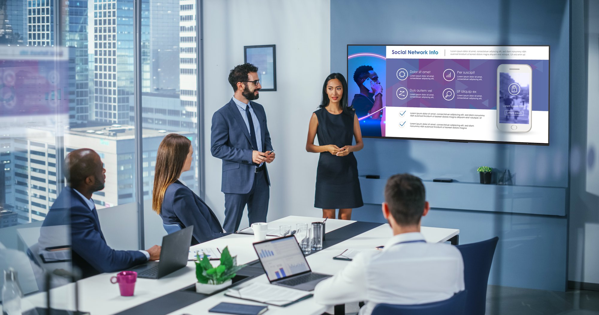 Avocor_Application_E92_Enterprise_Large_Meeting_Room